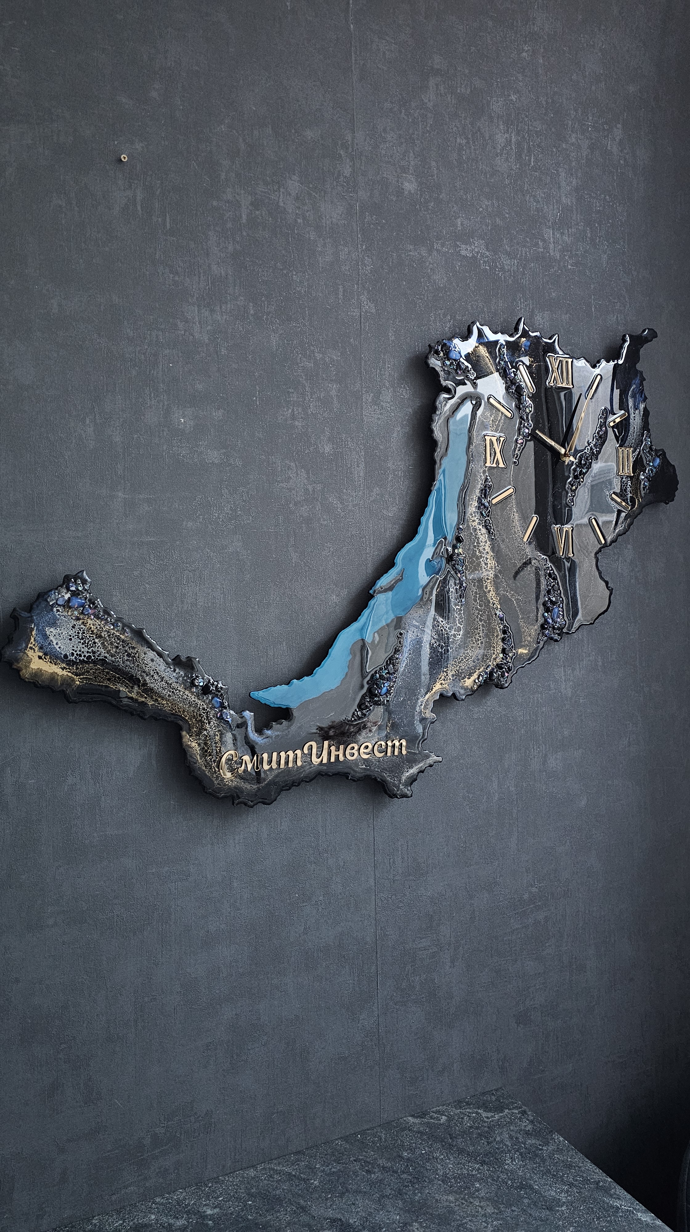 Часы “Байкал black” с логотипом